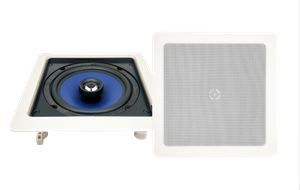 8-calowy kwadratowy głośnik sufitowy