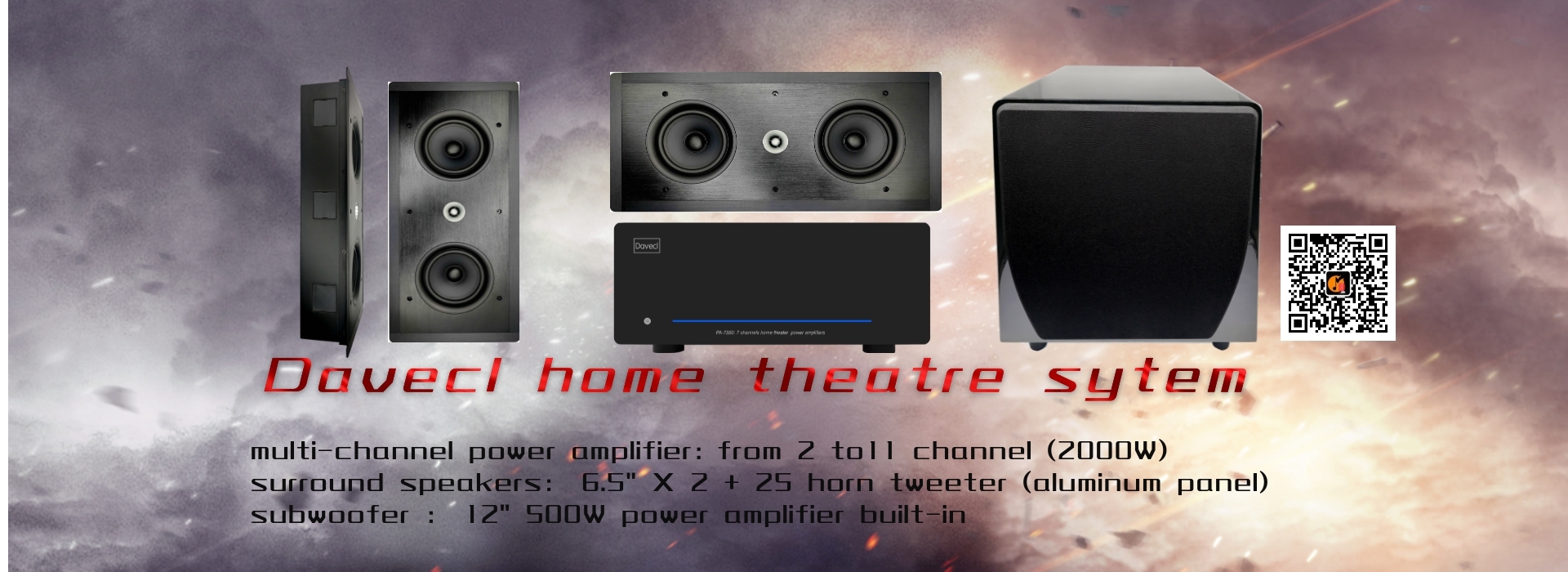 Davecl Home Theater System HIFI
