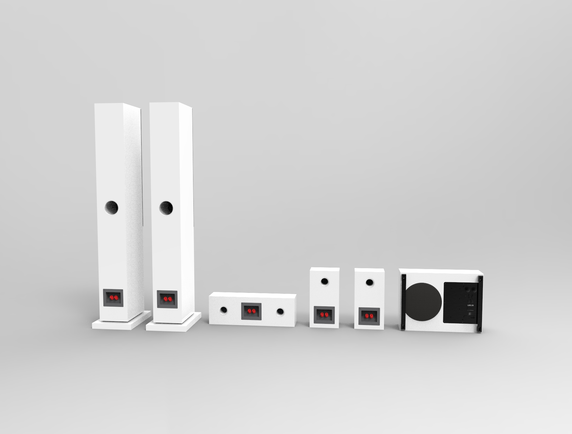 Głośniki HIFI-głośniki lakiernicze o wysokim połysku