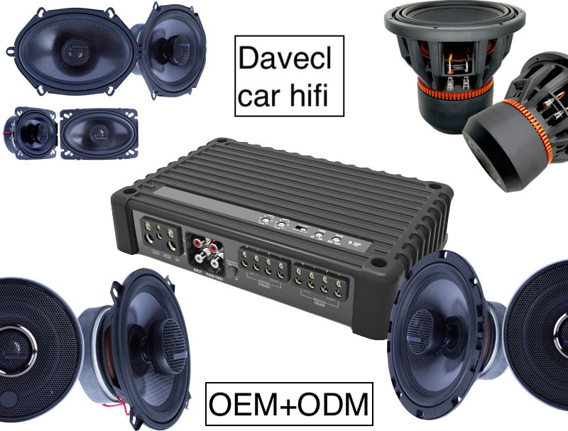 Davecl Wzmacniacz HiFi Car