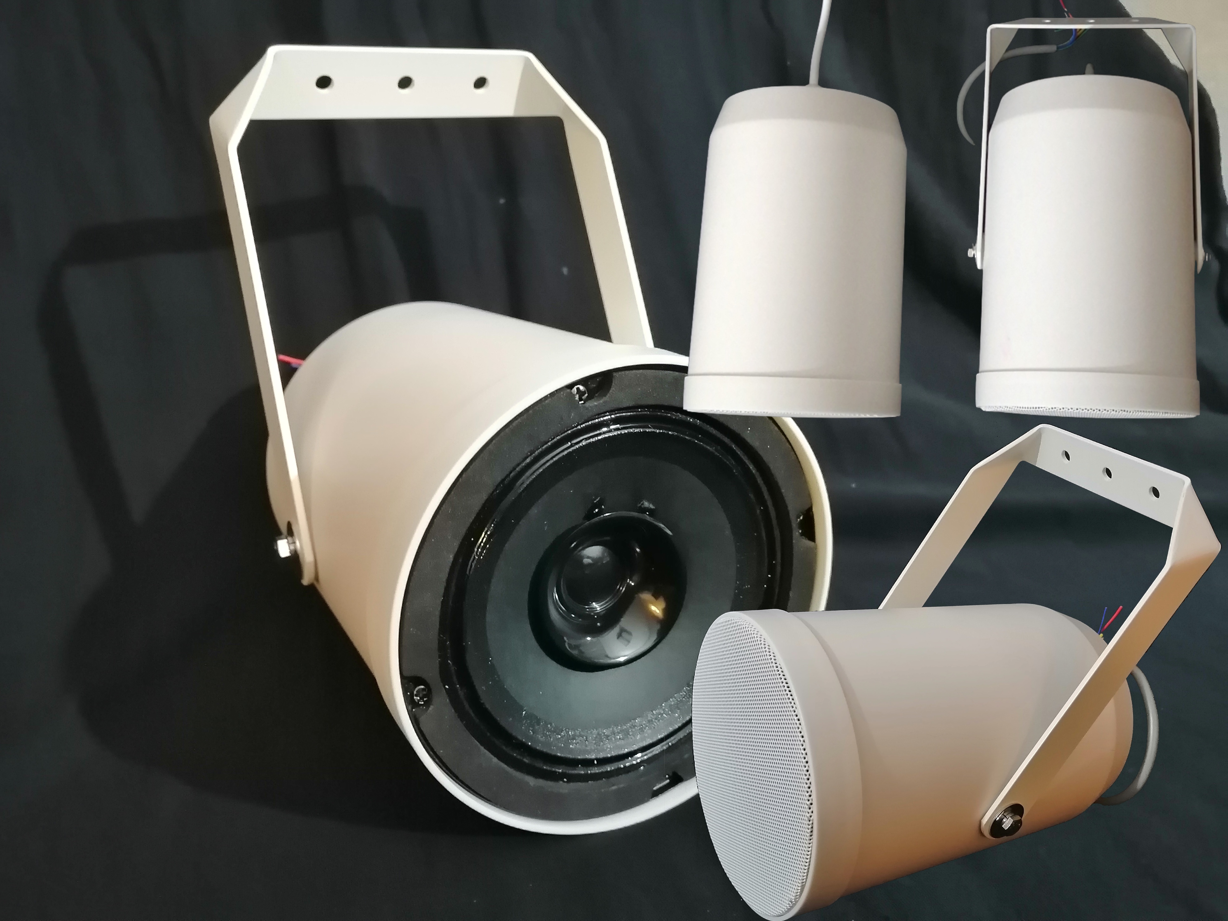 Głośniki instalacyjne.