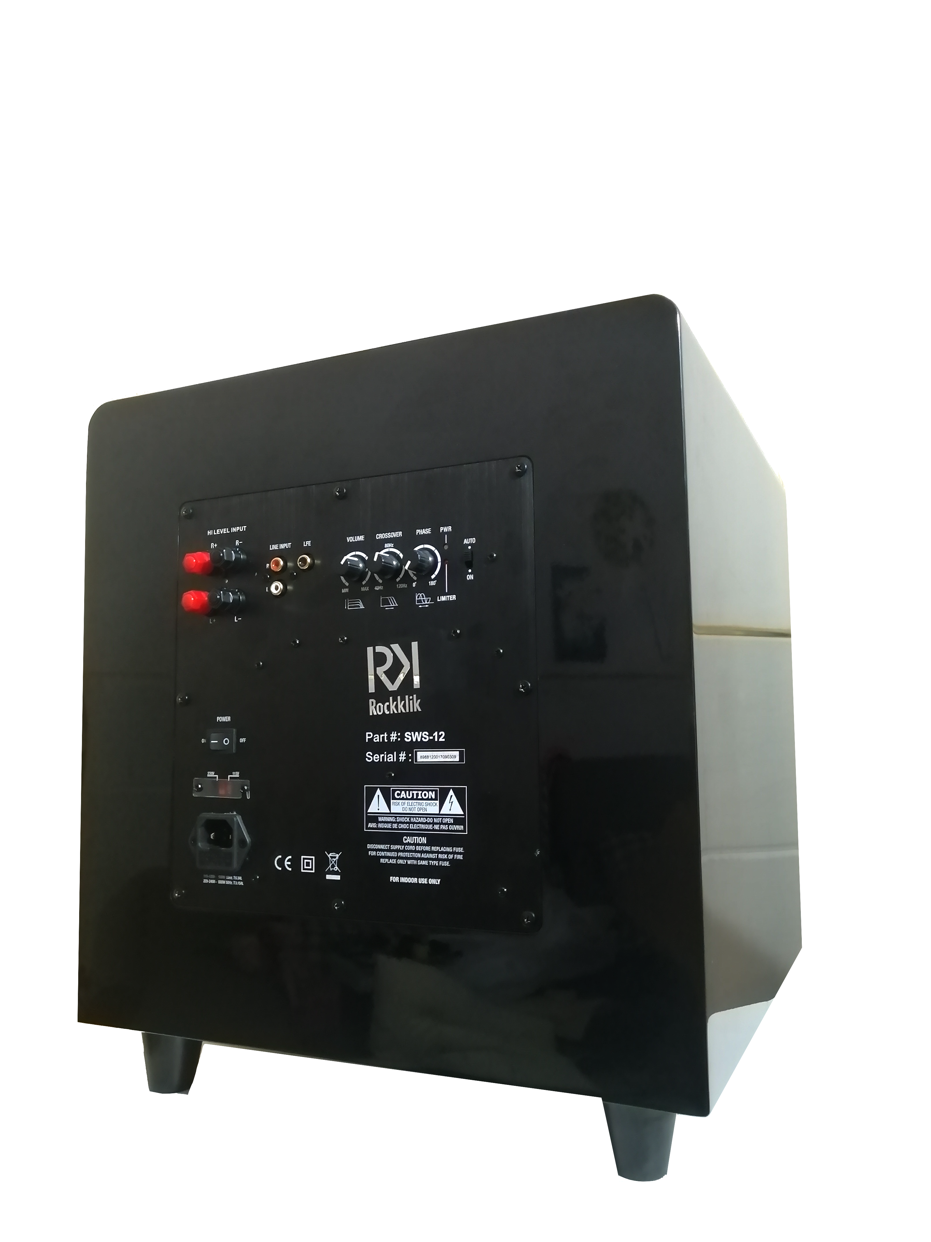 12-calowy subwoofer 500 watów subwoofera kina domowego