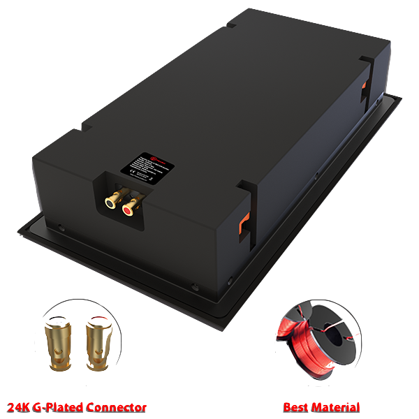 8-calowy głośnik ścienny surround HIFI do kina domowego